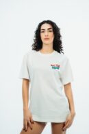 Eat Talk Proud Beyaz Tshirt