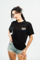 Eat Talk Proud Siyah Tshirt