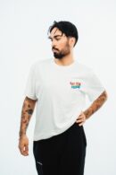 Eat Talk Proud Beyaz Tshirt