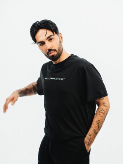 Regular Siyah Be You Tshirt