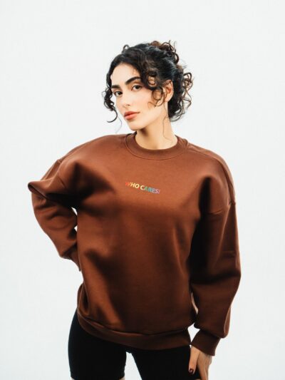 Who Cares Sweatshirt